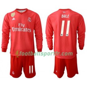 Tenue Real Madrid Bale 11 Enfant Troisieme 2018-2019 Maillot de Foot ML